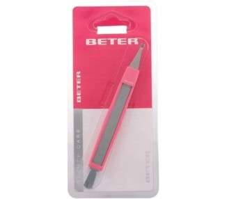 Beter Inox Low Leather Cuticle Cutter and File