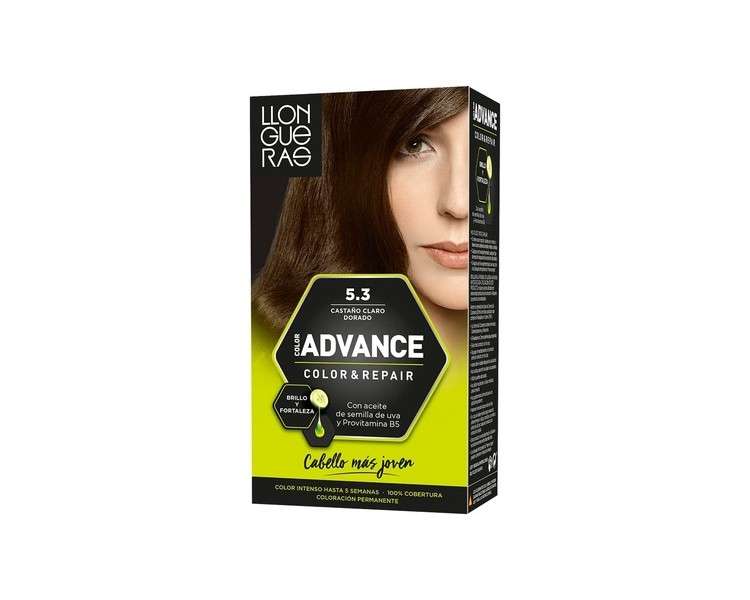 LLONGUERAS Color Advance Hair Colour 5.3 Clear Gold Brown