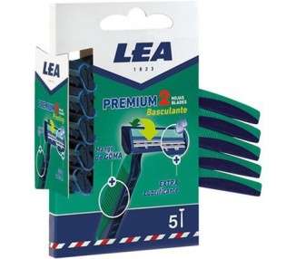 Lea Premium 2 Blade Pivot Disposable Razor