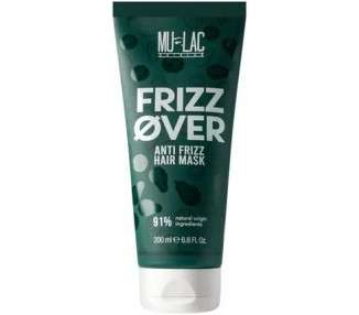 Mulac Cosmetics Frizz Over Anti Frizz Hair Mask Vegan 200ml