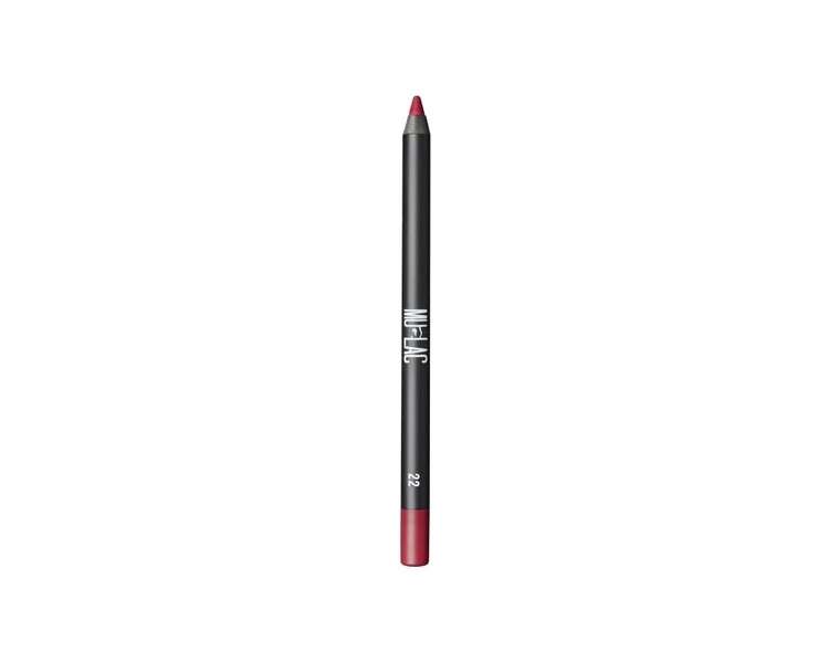 Mulac Cosmetics SHAKTI Lip Pencil Scarlet Red Long-Lasting Waterproof Anti-Smudge Vegan
