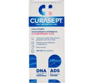 Curasept Intensive Treatment Mouthwash with 0.20 Chlorhexidine and ADS 200ml