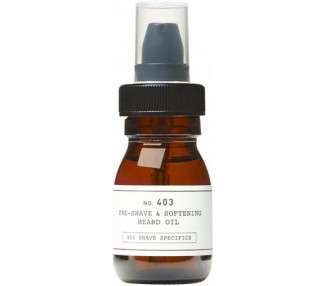 DEPOT 403 Pre-Shave and Softening Beard Oil Fresh