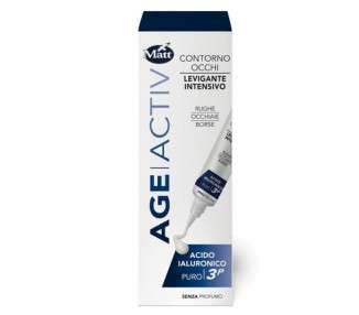 Matt Age Activ Eye Cream Lifting Effect Intensive Smoothing against Wrinkles Bags and Dark Circles Hyaluronic Acid 3P 15ml