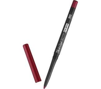 Pupa Milano Made To Last Definition Lips 302 Chic Burgundy Lip Pencil for Women 0.001 oz