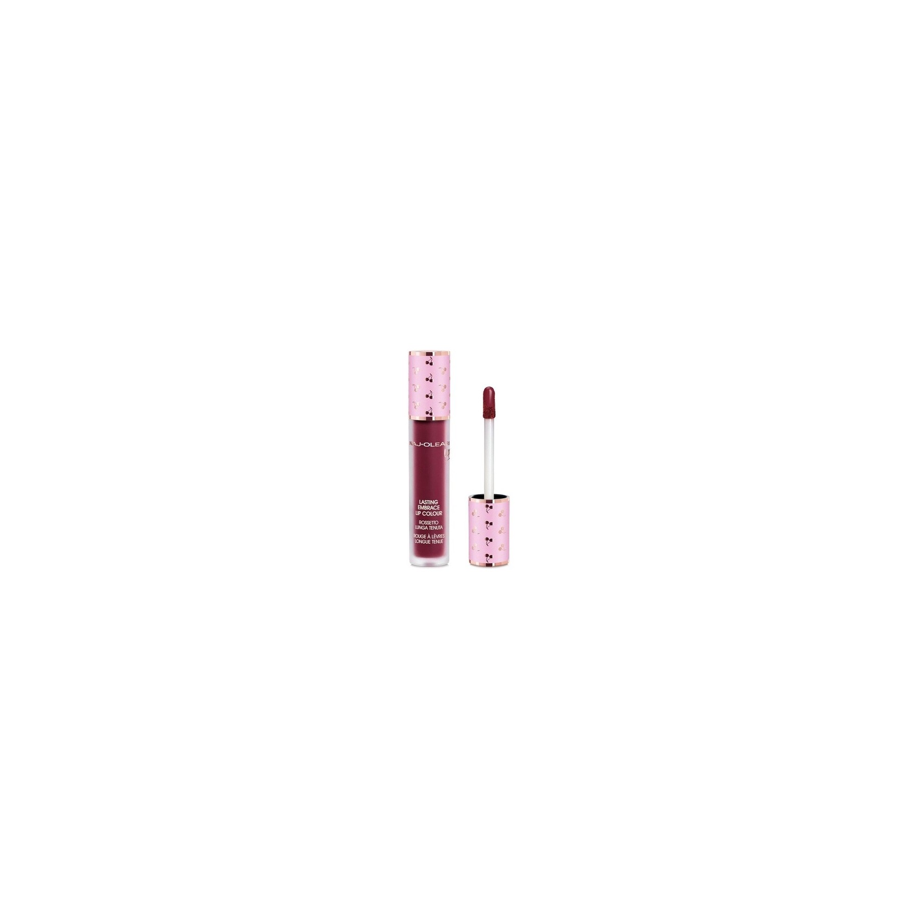 NAJ-OLEARI Lasting Embrace Lip Color Lipstick Makeup Face 10 Burgundy Dark