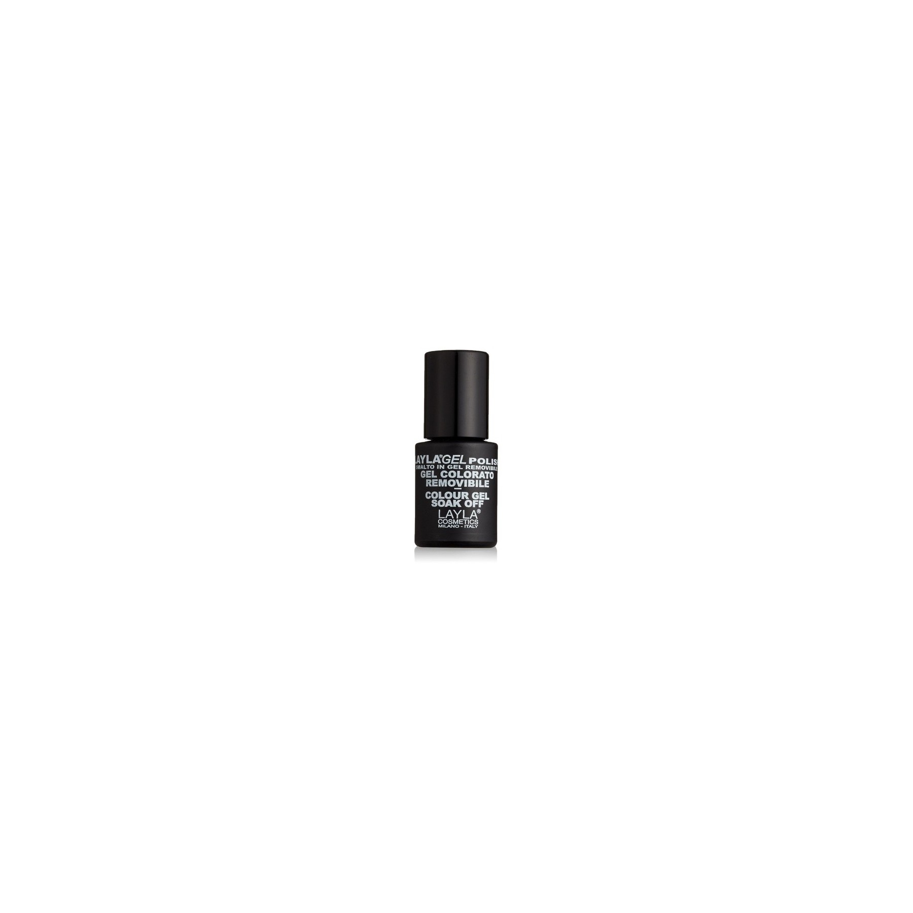 Layla Cosmetics Laylagel Polish Color Black 0.01L