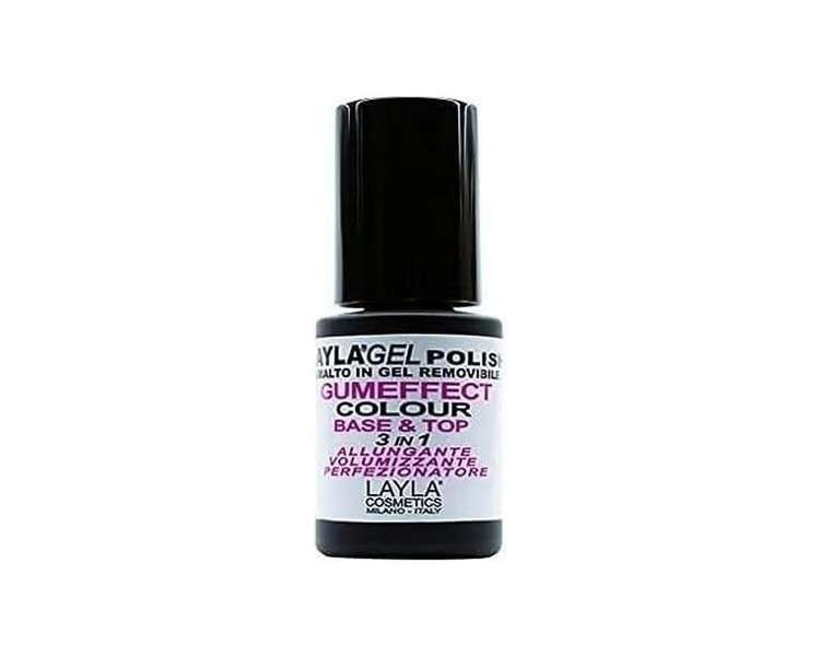 Novita Layla Gum Effect Gel Polish Colour No. 2 Nude Lavender 10ml