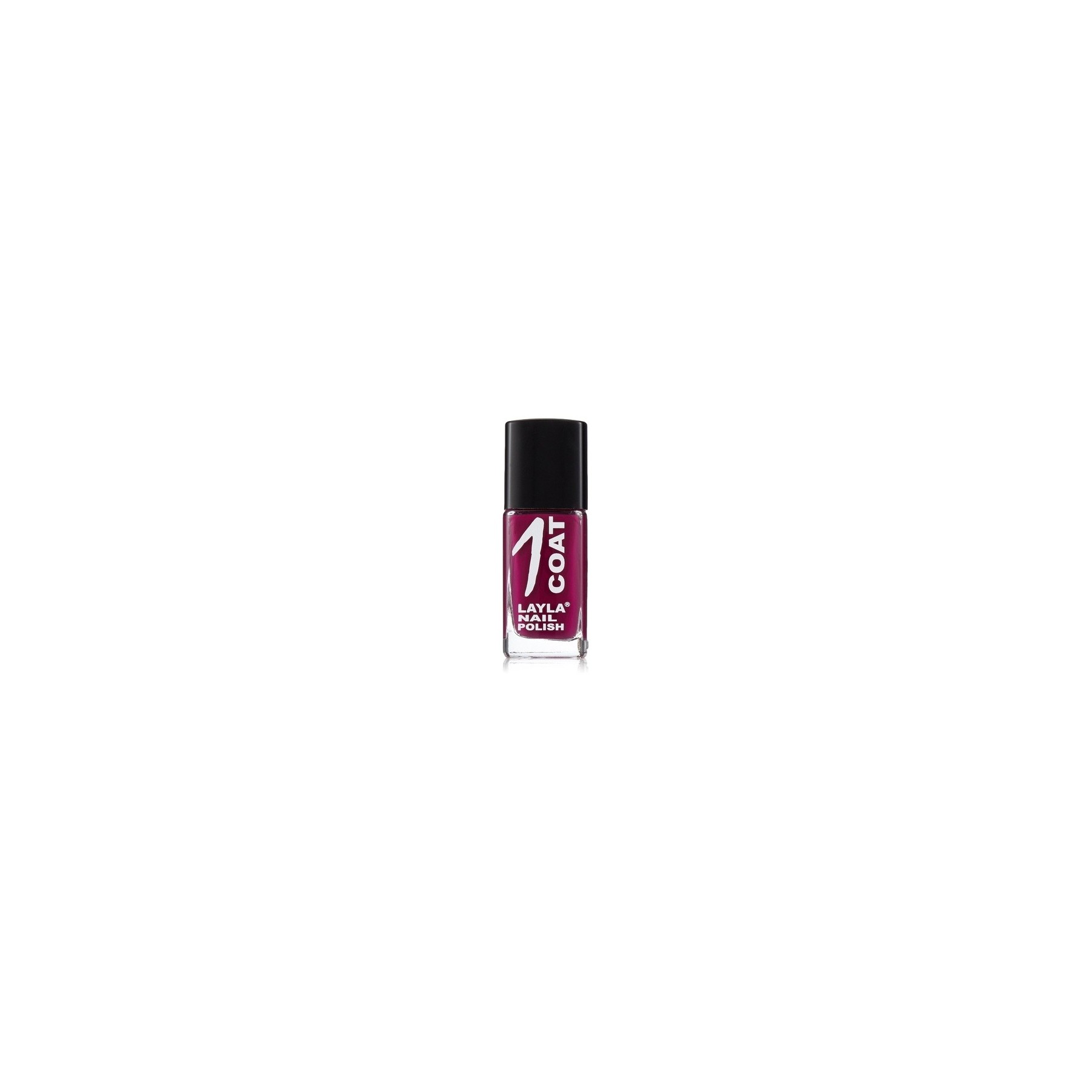 Layla Cosmetics 1 Coat Nail Polish N.23 Cranberry