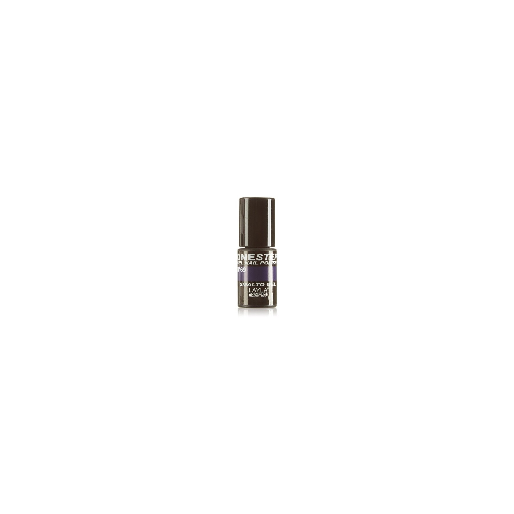 Layla Cosmetics One Step Gel Nail Polish Purple Panic 5ml