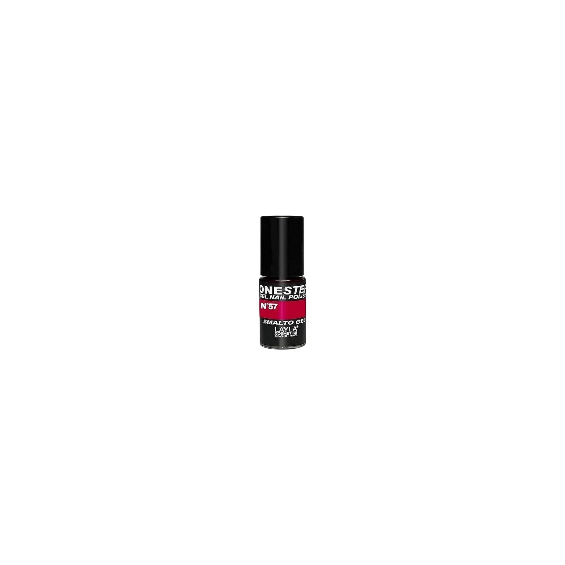 Layla Cosmetics One Step Gel Nail Polish Bellissimo Red 5ml