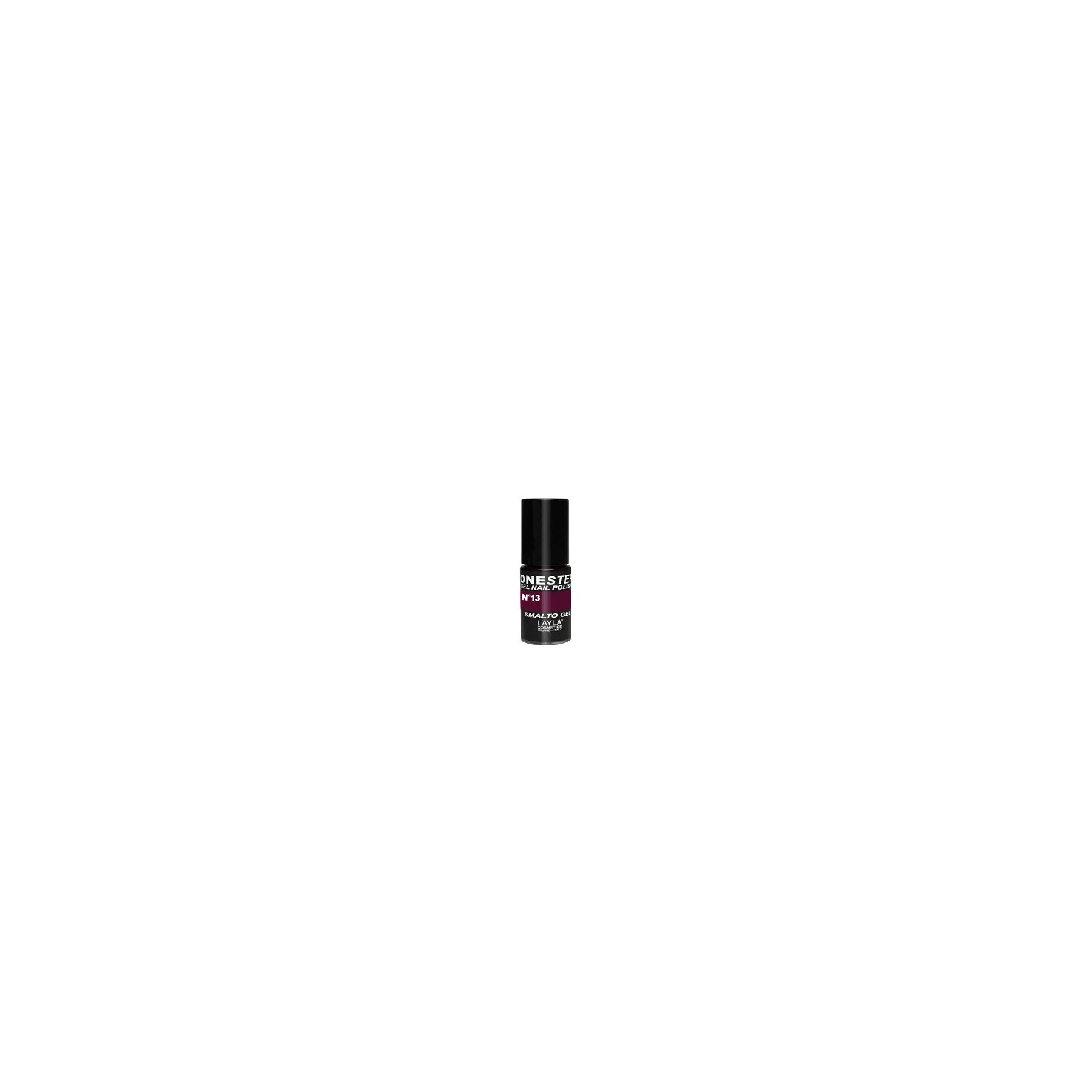 Layla Cosmetics One Step Gel Nail Polish Black Cherry 0.005L