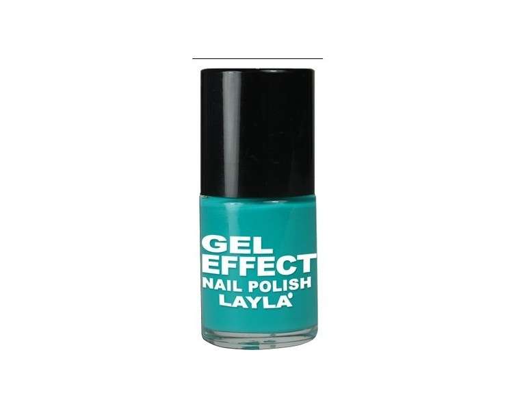 Layla Cosmetics Gel Effect Nail Polish Tropical Island 0.01l
