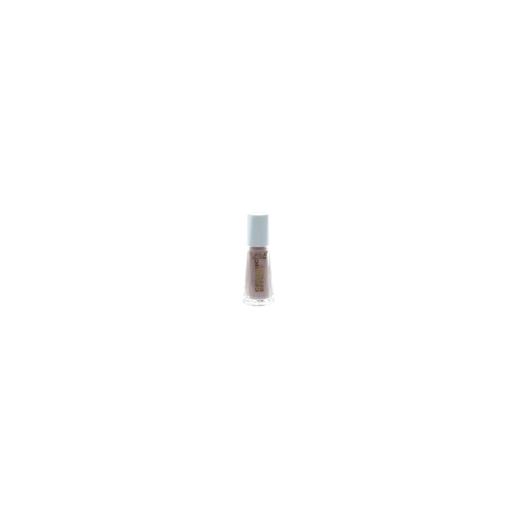 Layla Cosmetics 1243R23-048 Ceramic Effect Nail Polish 0.01L Skin