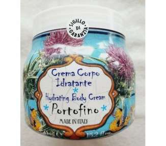 Portofino 450ml Rudy Body Cream - Gold2