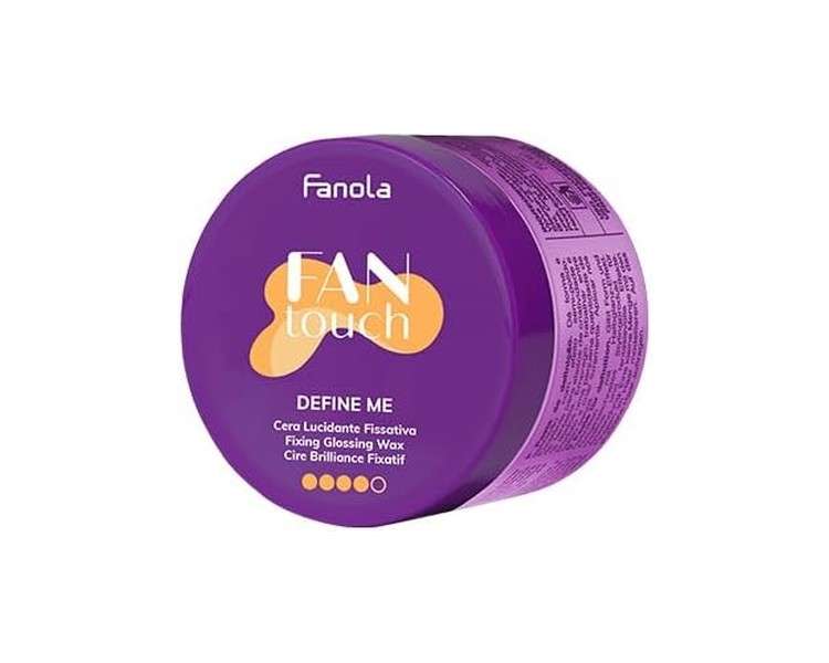 Fanola Fantouch Fixing Glossing Wax 100ml Hair Product