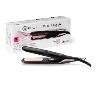 Bellissima Mini Hair Straightener for Travel and On-the-Go, Smooth Hair Anytime, Anywhere, Compact and Lightweight, Ceramic Coating, Temperature 200°C