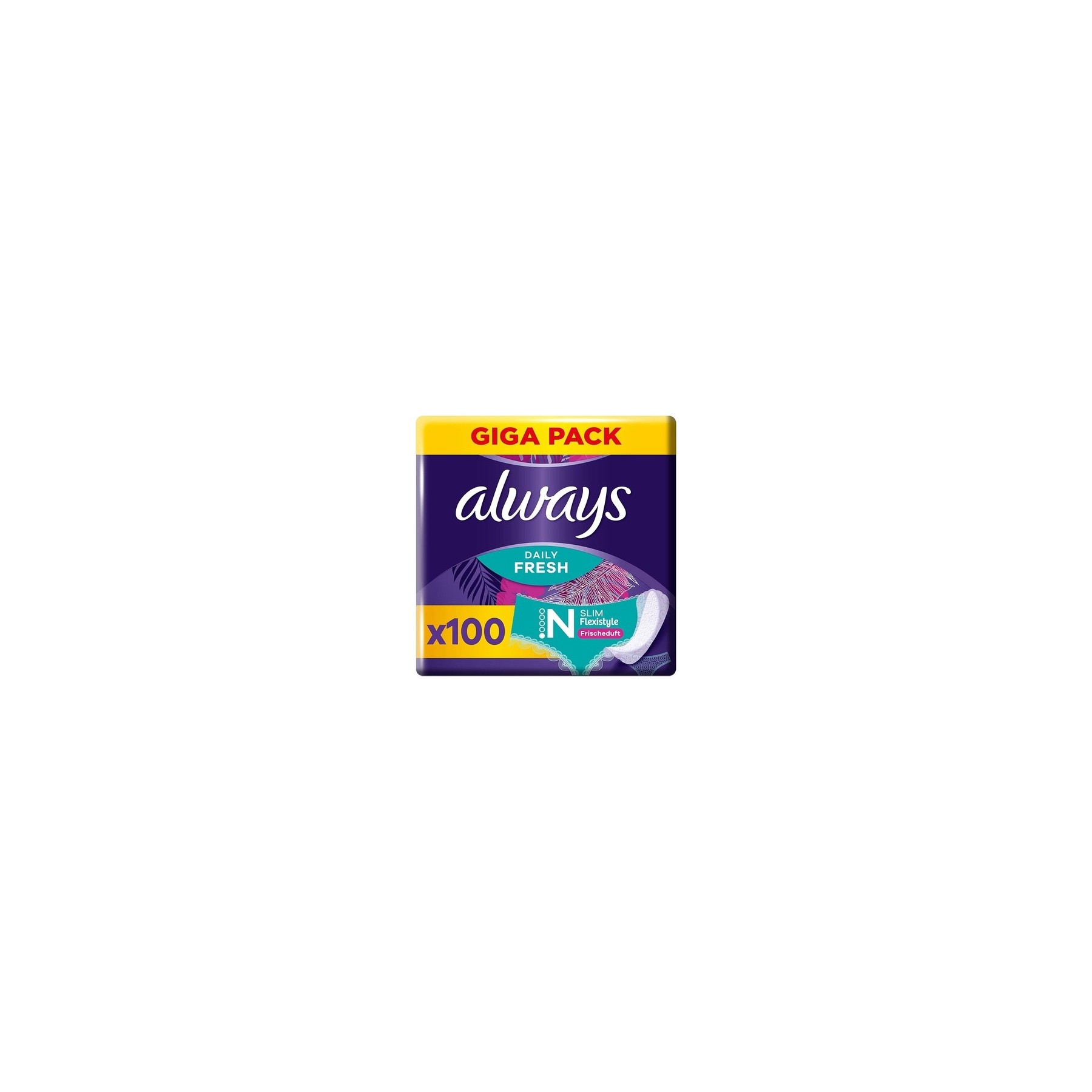 Always Dailies Slim Fresh Normal Panty Liners 100 Pads