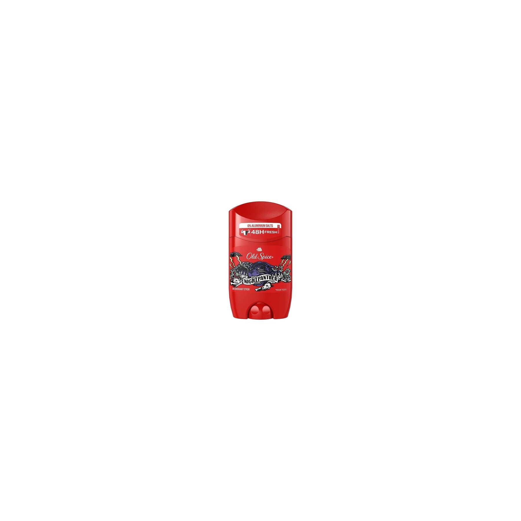 Old Spice Night Panther Deodorant Stick for Men 50ml 48h Freshness 0% Aluminum Salts No White Residue and Yellow Stains