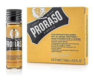 Proraso Hot Oil Beard Treatment Wood and Spice 17ml