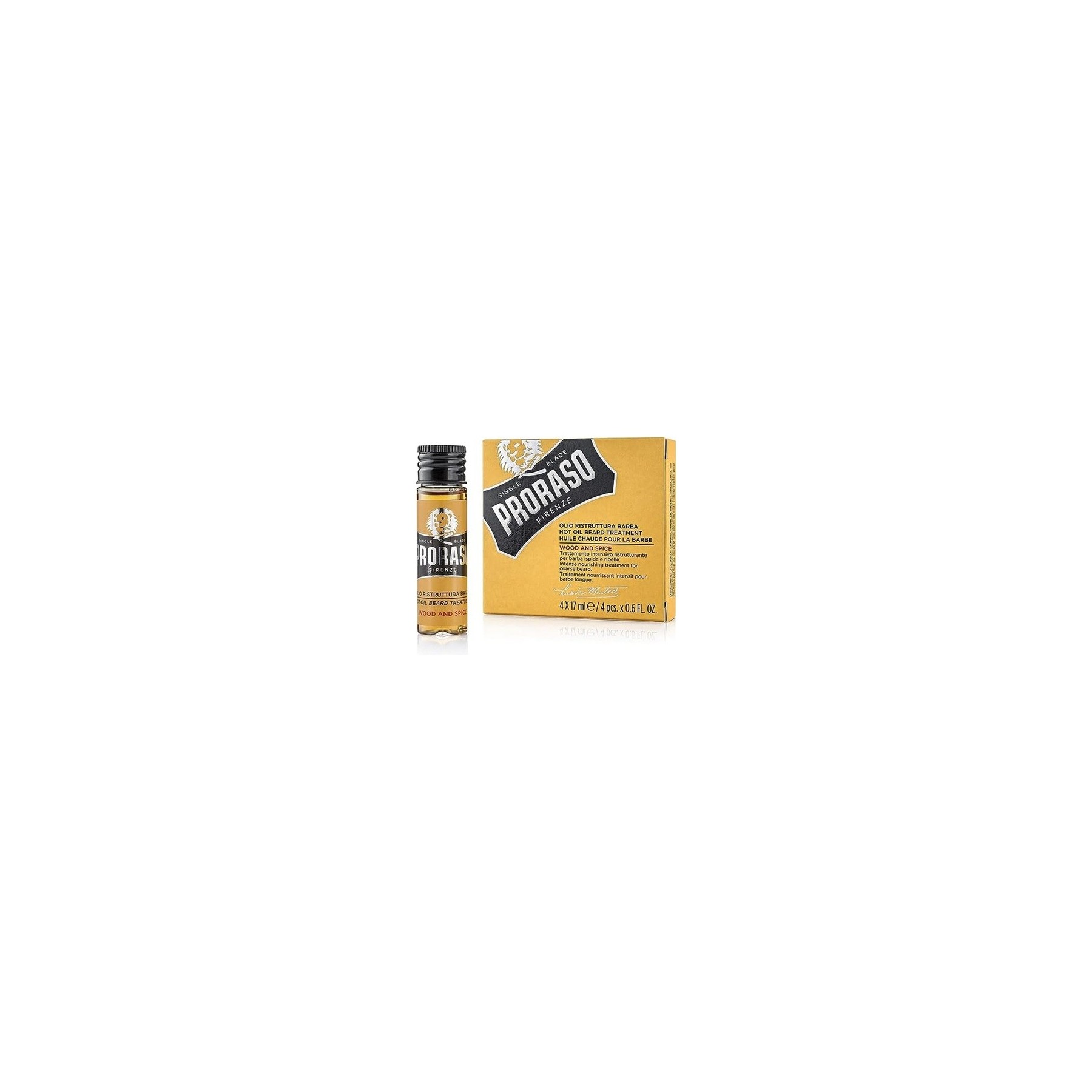 Proraso Hot Oil Beard Treatment Wood and Spice 17ml