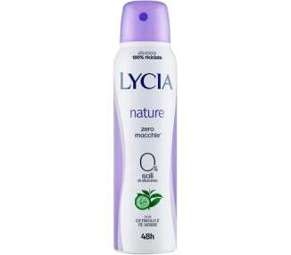 Lycia Deo Nature Antiodorante Spray Without Aluminum Salts 150ml