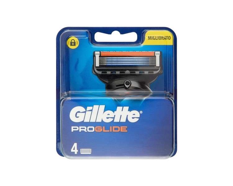 Gillette ProGlide Men's Razor Blades with 5 Anti-Friction Blades for a Thorough and Long-Lasting Shave