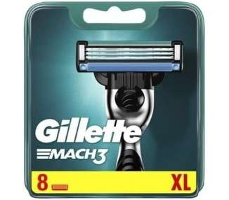 Gillette Mach3 Men's Razor Blade Designed with Precision Cut Steel
