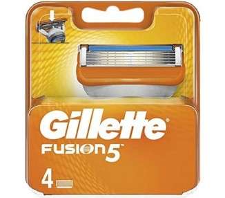 Gillette Fusion 5 Blades of 4 Razor Cartridges