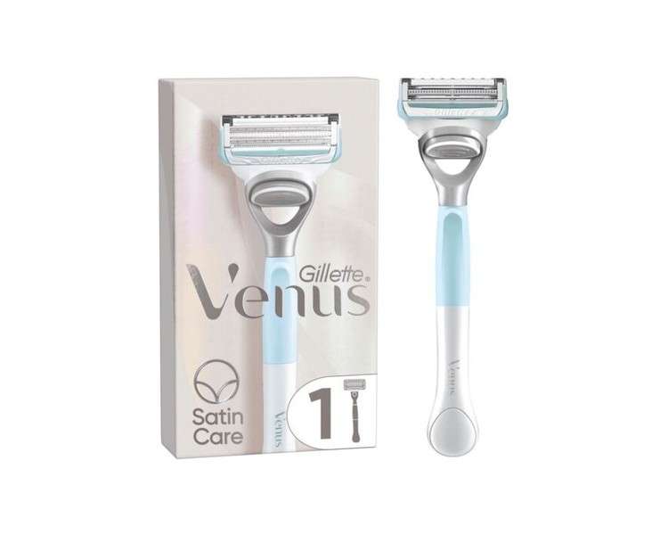 Gillette Venus Satin Care Shaver with 2 Refill Blades