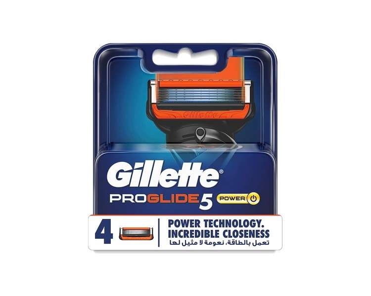 Gillette Fusion ProGlide Power 4 Blade Pack