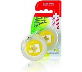 Edel+White Easy Tape Waxed Dental Tape Lime Flavor