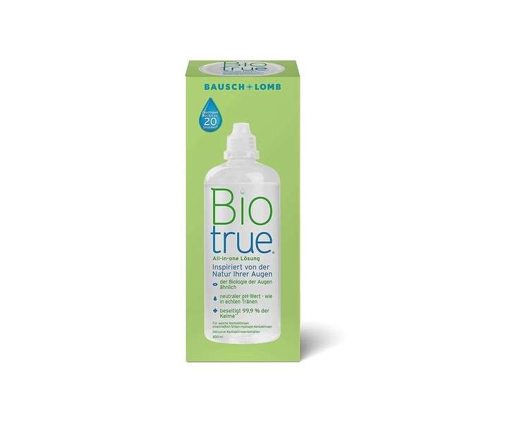 Bausch + Lomb Biotrue Contact Lens Cleaner for Silicone Hydrogel Lenses 300ml
