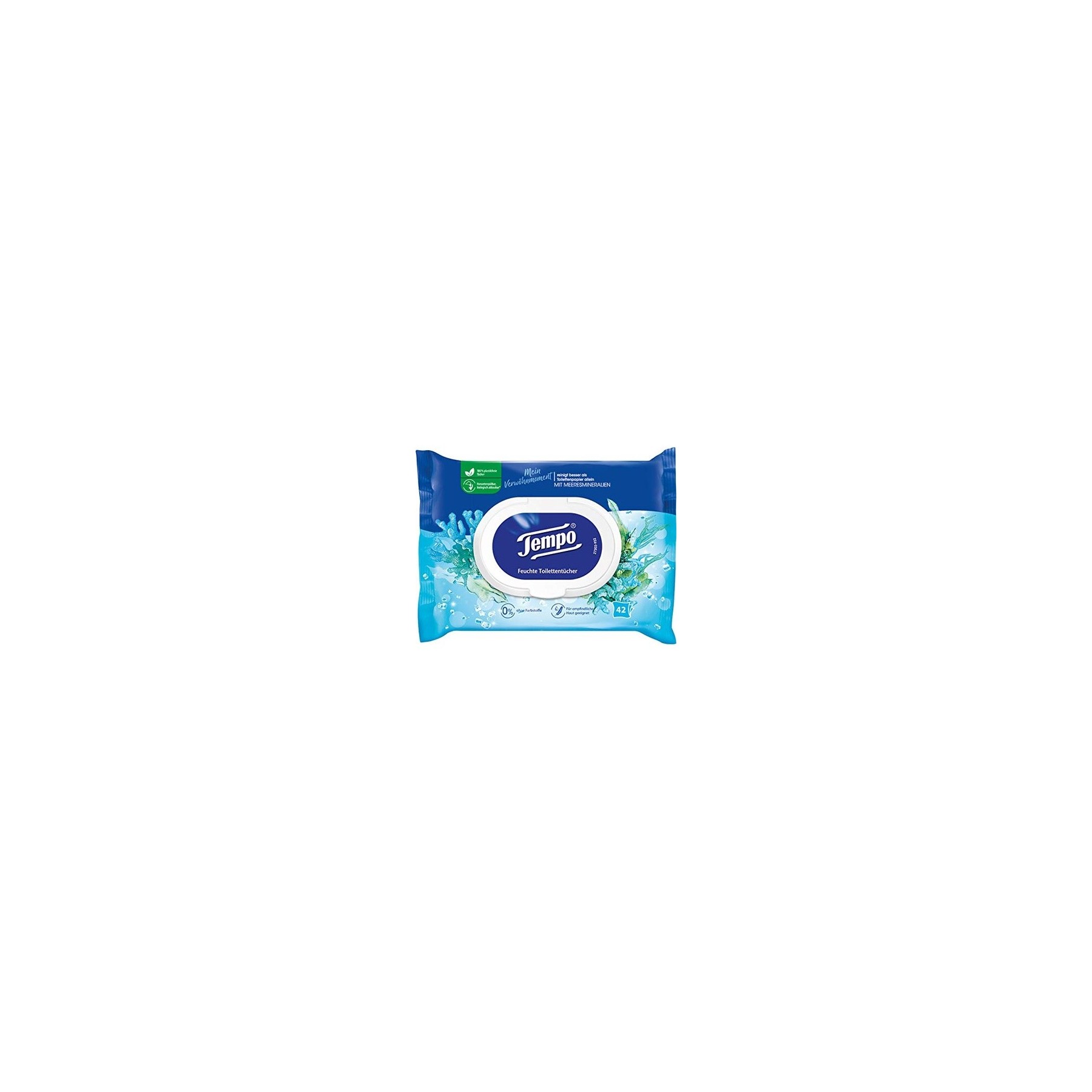 Tempo Moisturizing Moment with Sea Minerals Moist Toilet Tissues