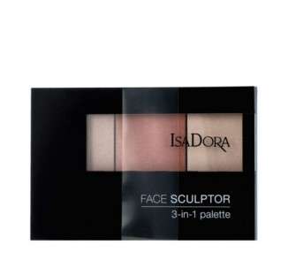 IsaDora Face Sculptor 3-in-1 Palette 61 Classic Nude 12g
