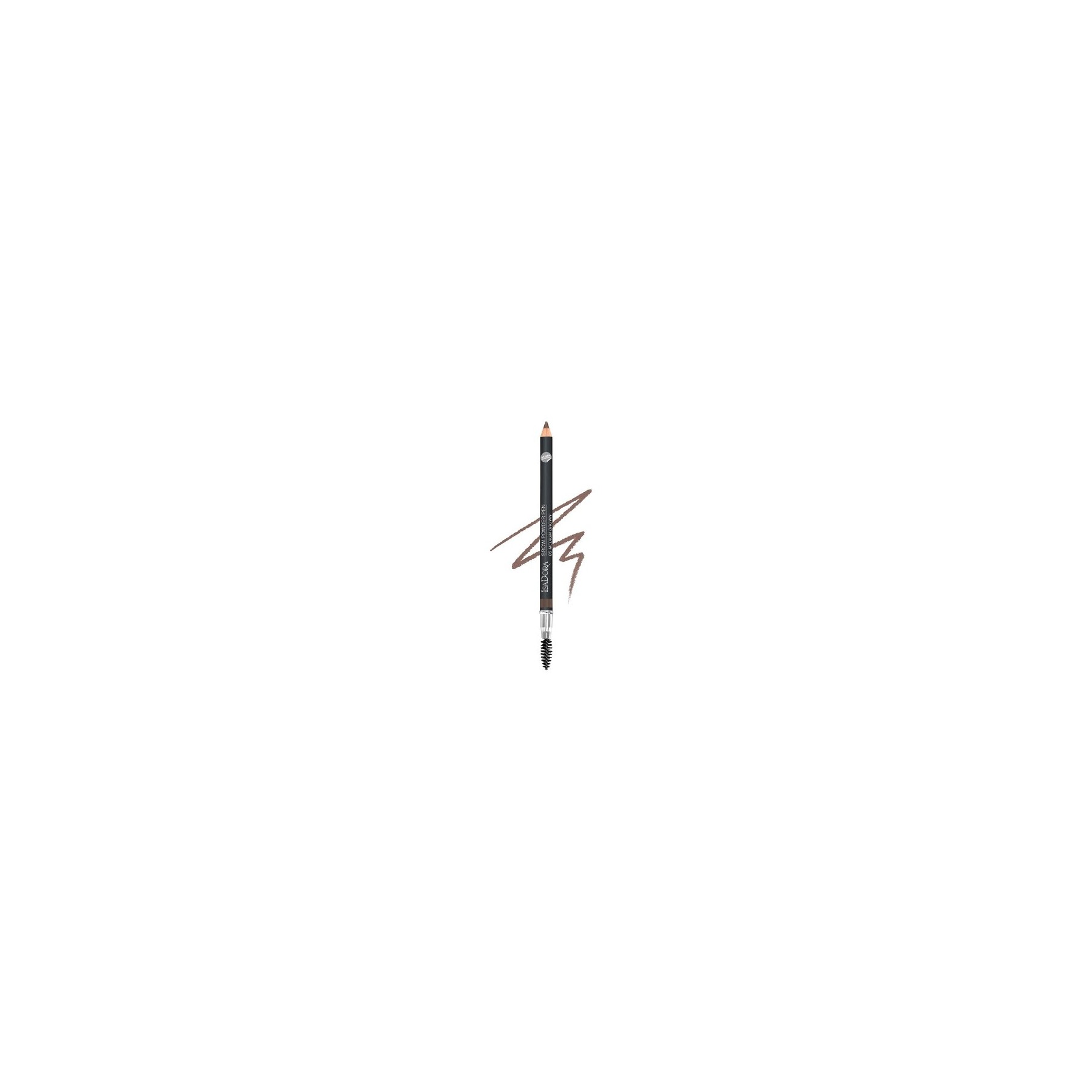IsaDora Brow Pencil - Brow Powder in Pencil Form for Dense Eyebrows - Long-lasting Result - With Eyebrow Brush - Brow Pencil Hair Drawing - Medium Brown IsaDora Brow Pencil - Brow Powder in Pencil Form for Dense Eyebrows - Long-lasting Result - With Eyebrow Brush - Brow Pencil Hair Drawing - Medium Brown