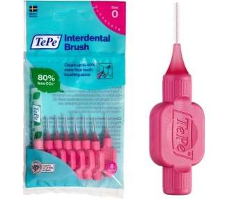 TePe Interdental Brushes Original Pink Size 0 8 Brushes