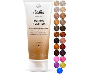 FOUR REASONS Color Mask Reconstructive Treatment Toning Conditioner Toffee