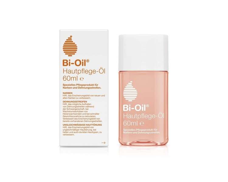 Bi-Oil Skin Care Oil Special Care Product Helps with Stretch Marks and Scars Helps with Dry Skin and Uneven Skin Tone 60ml