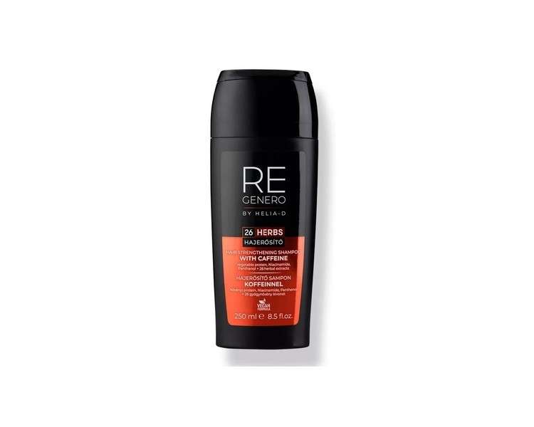 Helia-D Regenero Hair Strengthening Shampoo with Caffeine 250ml 8.45 fl oz