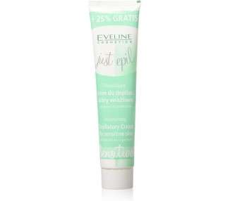 Eveline Cosmetics Just Epil Sensitive Hair Removal Moisturizing Cream 125ml