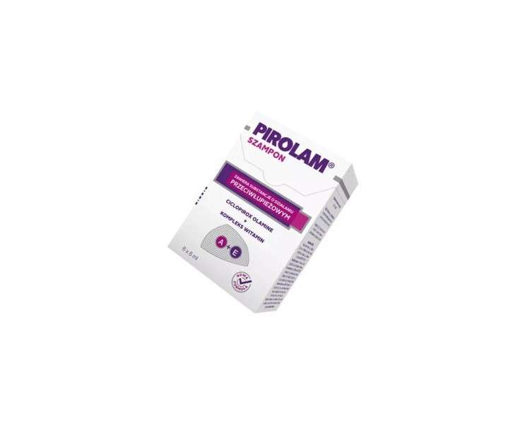 Pirolam Anti-Dandruff Shampoo 6ml - Pack of 6