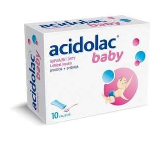 Acidolac Baby 1.5 - 10 Sachets - Preparation for Normal Bacterial Flora and Gastrointestinal Tract Regulation