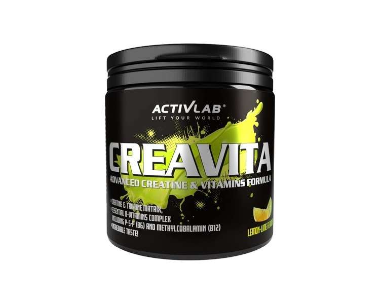 Activlab CREAVITA Lemon-Lime Flavor 300g Powder