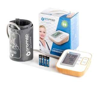 OROMED Electronic Arm Blood Pressure Monitor USB N2 Bamboo