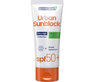 Novaclear SPF 50+ Face Cream for Oily Skin 40ml High Sun Protection