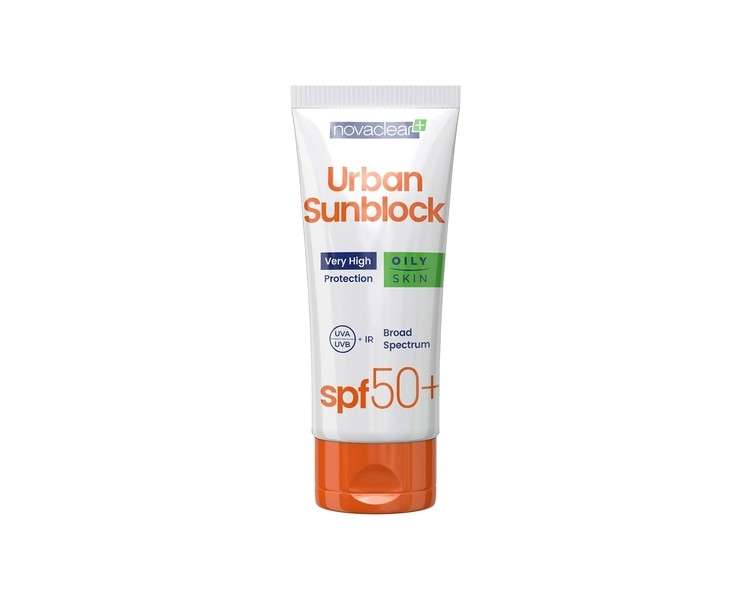 Novaclear SPF 50+ Face Cream for Oily Skin 40ml High Sun Protection
