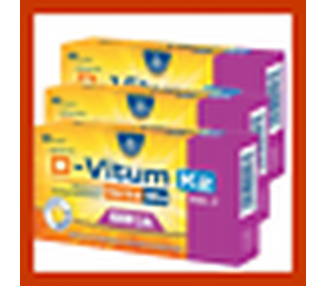 Vitamin D3 4000 IU + Vitamin K2Mk7 100mcg - Immunity, Health - DHL