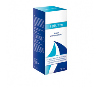 Epikrem Cream 50ml for Dry, Calloused Epidermis, Itching, and Redness
