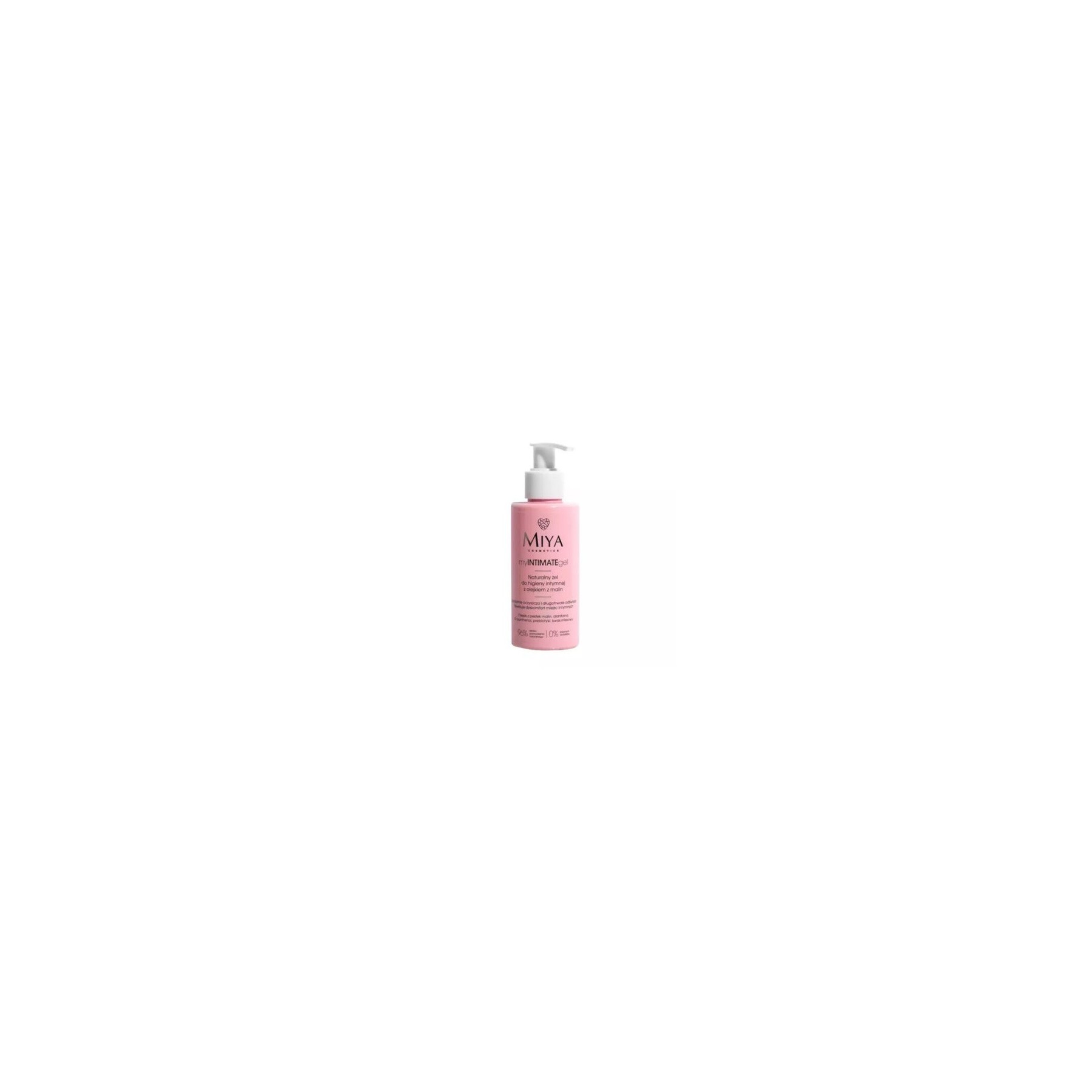 Miya Cosmetics MyIntimateGel Natural Intimate Care Gel with Raspberry Oil 140ml